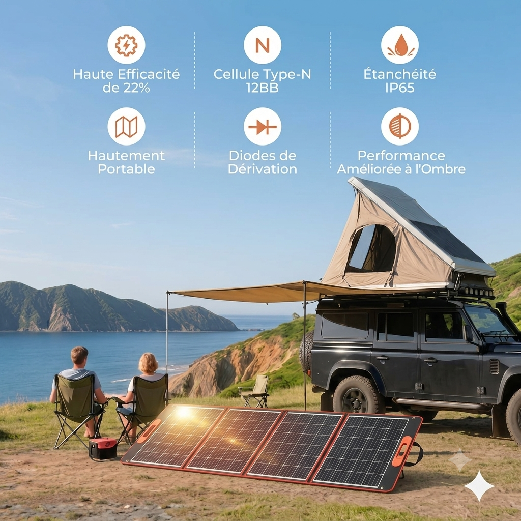 Panneau solaire portable 300w -Altavolt 2.0