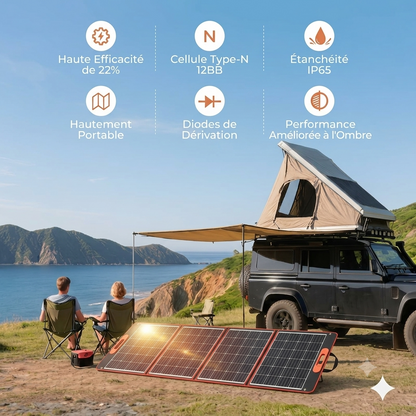 Panneau solaire portable 300w -Altavolt 2.0