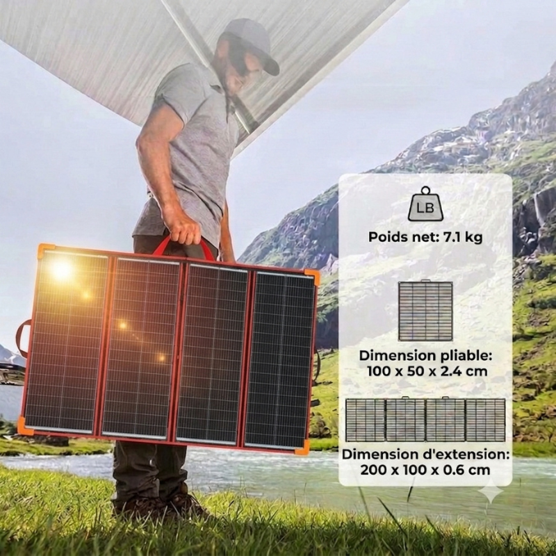 Panneau solaire portable 300w -Altavolt 2.0